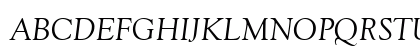 GoudyOldStyT Italic Preview