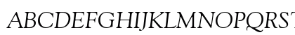 GoudyOlSt BT Italic Preview