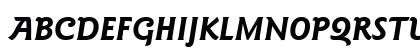 GoudySans Bold Italic Uppercase Preview