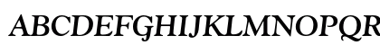 Goudy Oldstyle Std Bold Italic Preview
