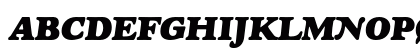 Goudy Heavyface Std Italic Preview