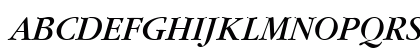 Gourmand Italic Uppercase Preview