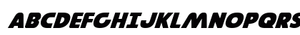 Governor Expanded Italic Expanded Italic Uppercase Preview