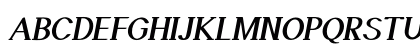 Graeble Italic Uppercase Preview