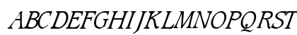 GrammLigSSK Italic Preview