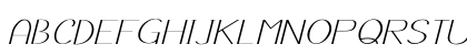 Greden Expanded Italic Preview