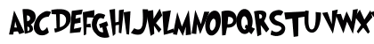 NewUnicodeFont Regular Uppercase Preview