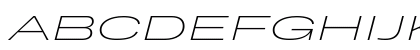 Grtsk Mega Extralight Italic Preview