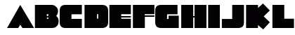 GrubaBerta Regular Uppercase Preview