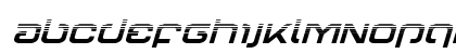 Gunrunner Halftone Italic Uppercase Preview