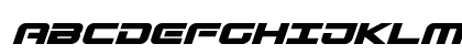 Gunship Bold Italic Bold Italic Preview