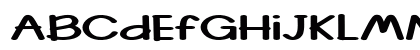 Gurrilo Extra-expanded Bold Uppercase Preview