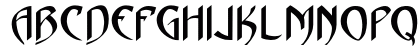 Hades Bold Uppercase Preview