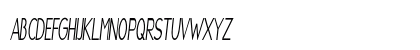 Halifax Extra-condensed Italic Preview