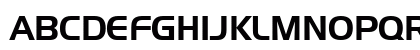 HandelGothic BT Regular Uppercase Preview