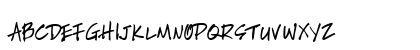 HandScriptUpright Bold Preview
