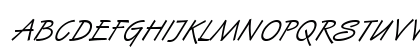 HandStroke Italic Preview