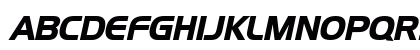 Hanzel Bold Italic Preview
