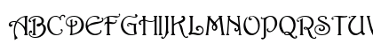 Harrington Medium Uppercase Preview