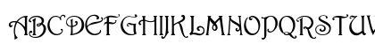 Harrington Regular Uppercase Preview