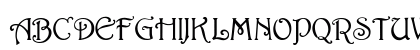Harrington Regular Uppercase Preview