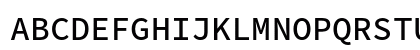 Hasklig Medium Regular Uppercase Preview