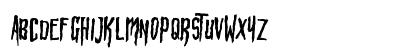 HBM Wonky Ron Regular Uppercase Preview