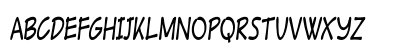 Headmaster Condensed Italic Uppercase Preview