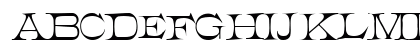 HeartLightBold70 Bold Uppercase Preview