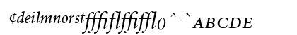 MinionExp-DisplayItalic Regular Preview