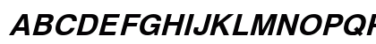Hebar Bold Italic Preview