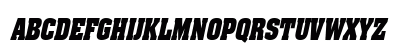 Heidelberg-Condensed Italic Uppercase Preview