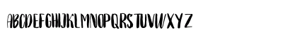 Hello Anissta Handwritten Uppercase Preview