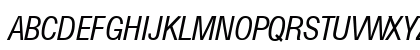 HelmetCondensed BoldItalic Preview