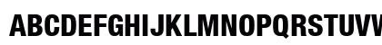 Helvetica Neue Heavy Condensed Oblique Preview