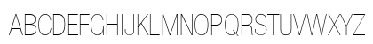 Helvetica Neue LT Com 27 Ultra Light Condensed Preview