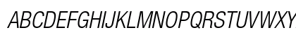 Helvetica Neue LT Com 47 Light Condensed Oblique Preview