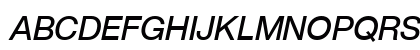 Medium Italic Uppercase Preview
