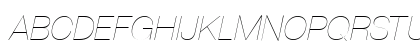 Thin Italic Preview