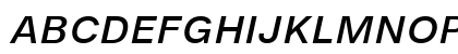 Medium Italic Uppercase Preview