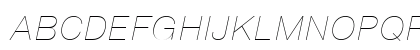 ExtraLight Italic Preview