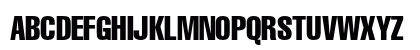 Helvetica Compressed Preview