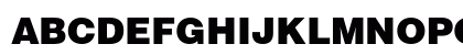 Helvetica LT Std Black Preview