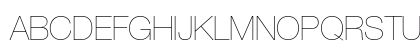 Helvetica Neue LT Std 25 Ultra Light Preview