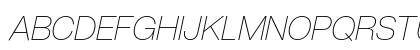 ExtraLight Italic Preview