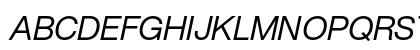 Regular Italic Preview