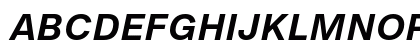 Bold Italic Preview