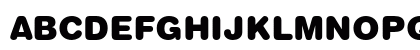 Helvetica Rounded Black Uppercase Preview