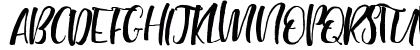 Highline Alternates Regular Uppercase Preview
