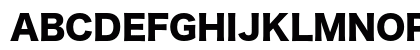 Hiragino Sans Old Std W8 Uppercase Preview